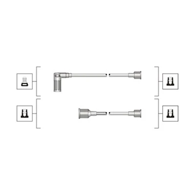 Kit de câbles d'allumage MAGNETI MARELLI 941319170094