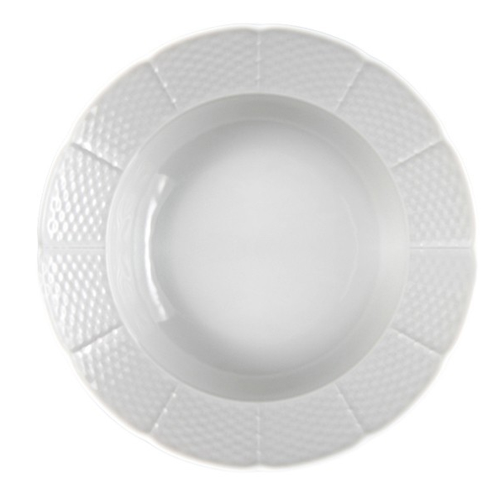 Plato hondo 23 cm Natalia Blanco