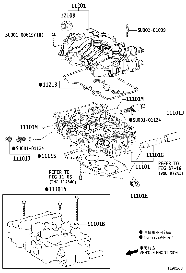 Exploded illustration 119026D