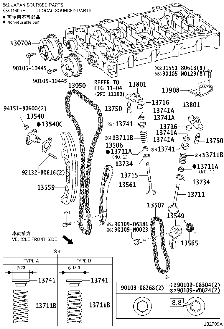 Exploded illustration 132709A