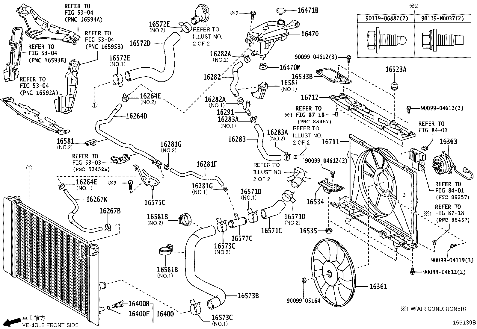 Exploded illustration 165139B