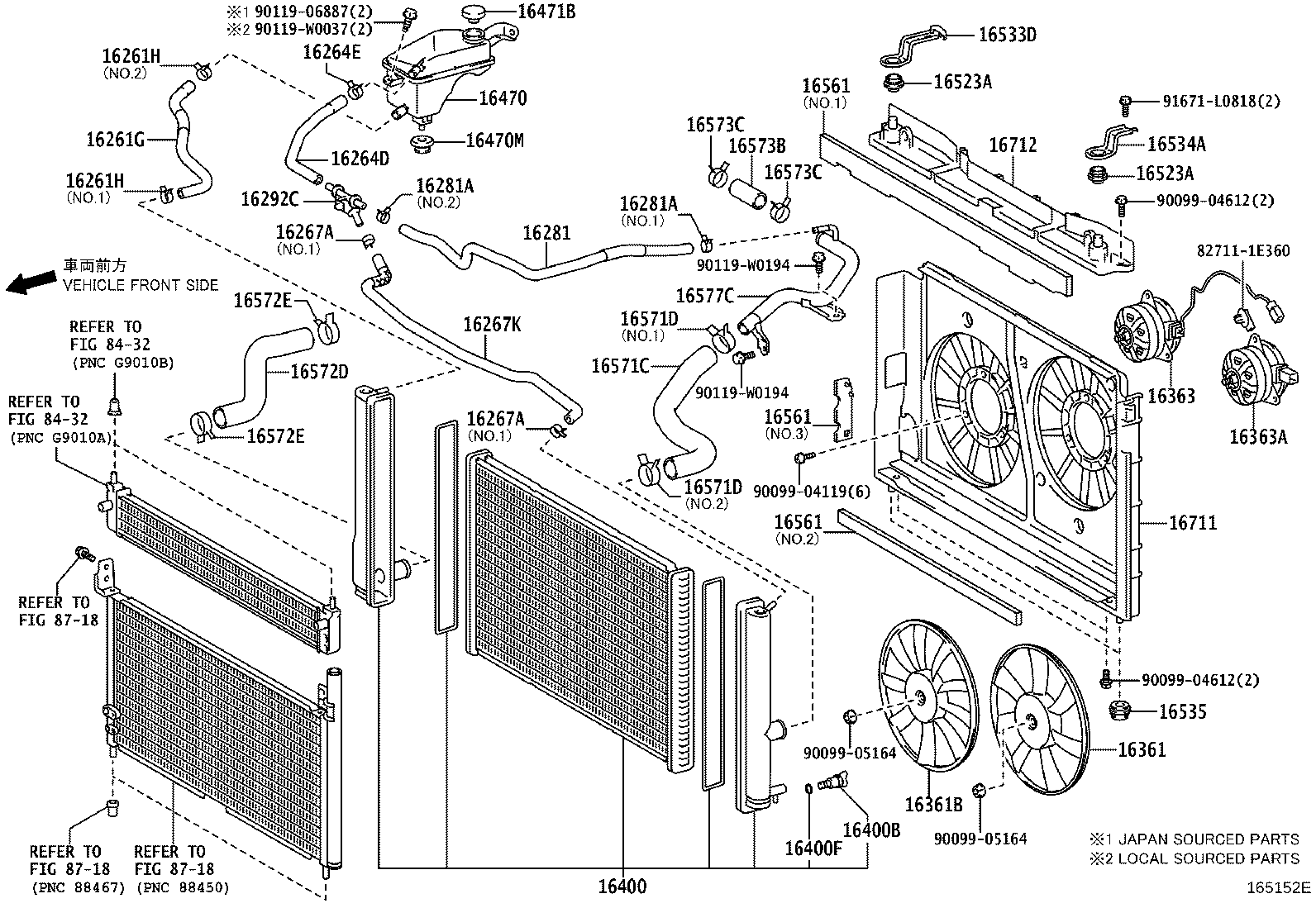 Exploded illustration 165152E