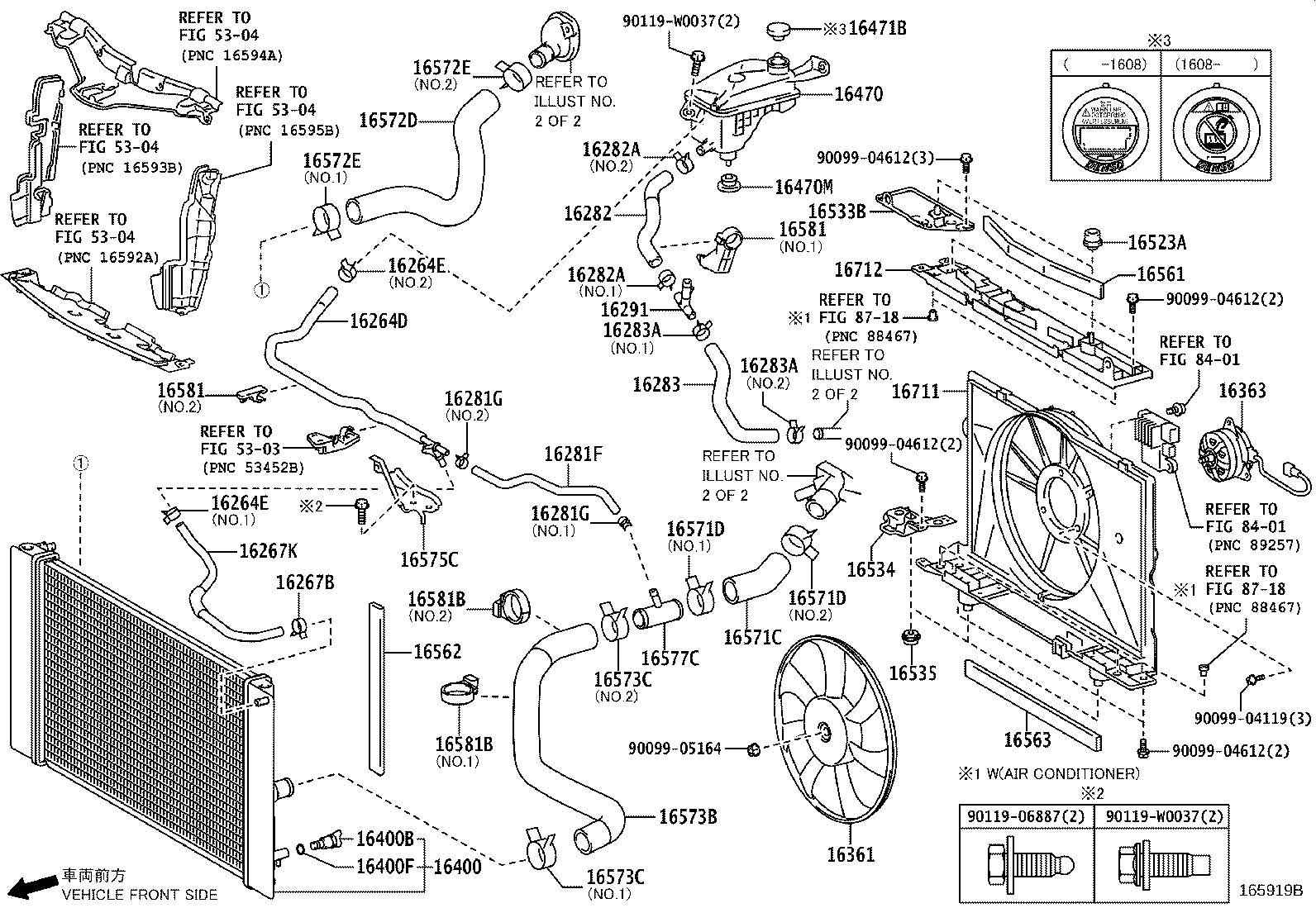 Exploded illustration 165919B