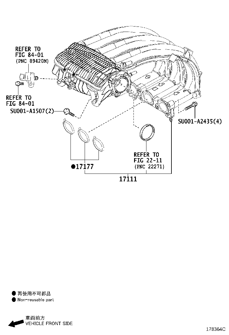 Exploded illustration 178364C