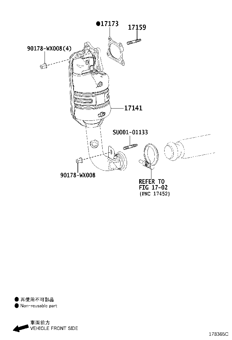 Exploded illustration 178365C