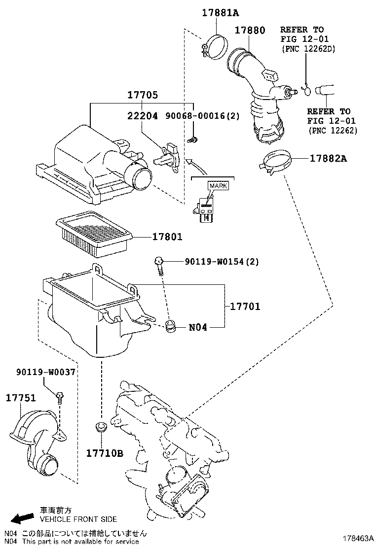 Exploded illustration 178463A