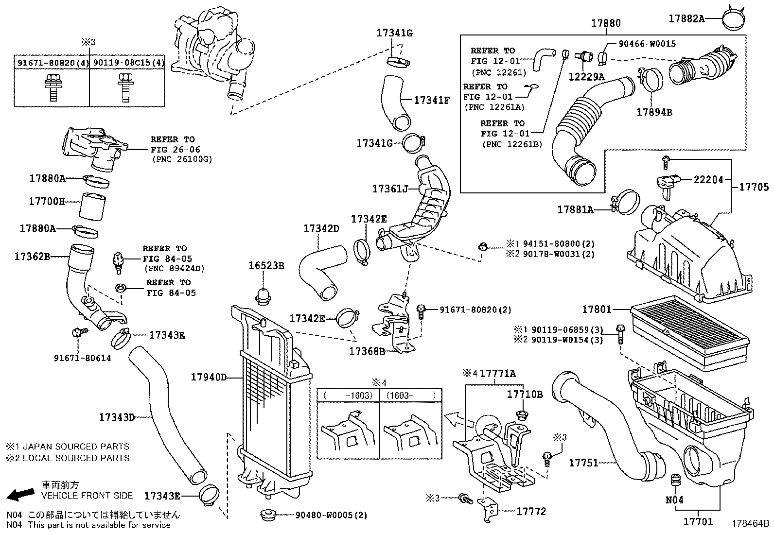 Exploded illustration 178464B