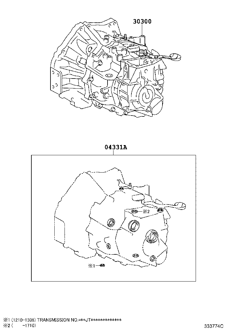 Exploded illustration 333774C