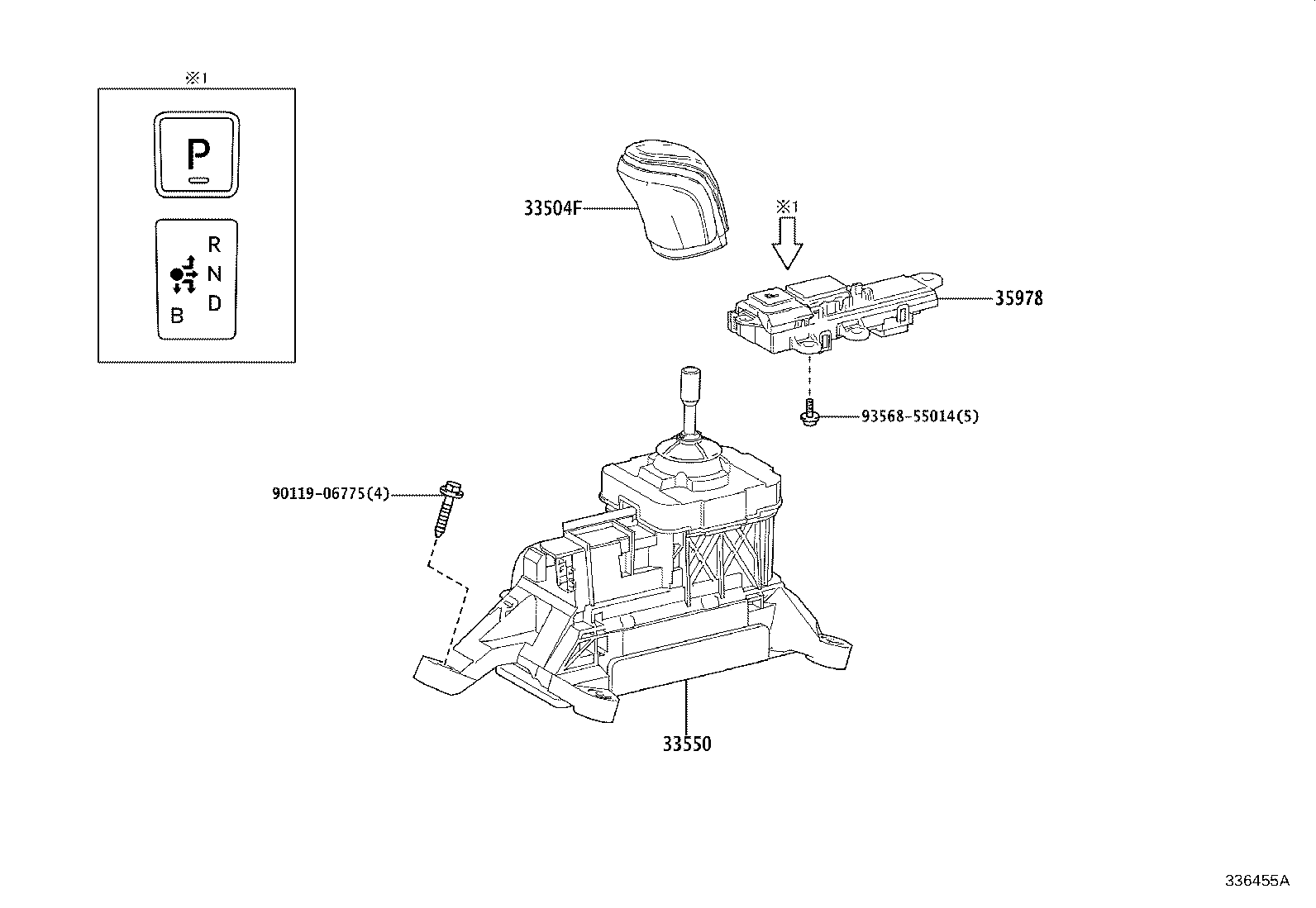 Exploded illustration 336455A