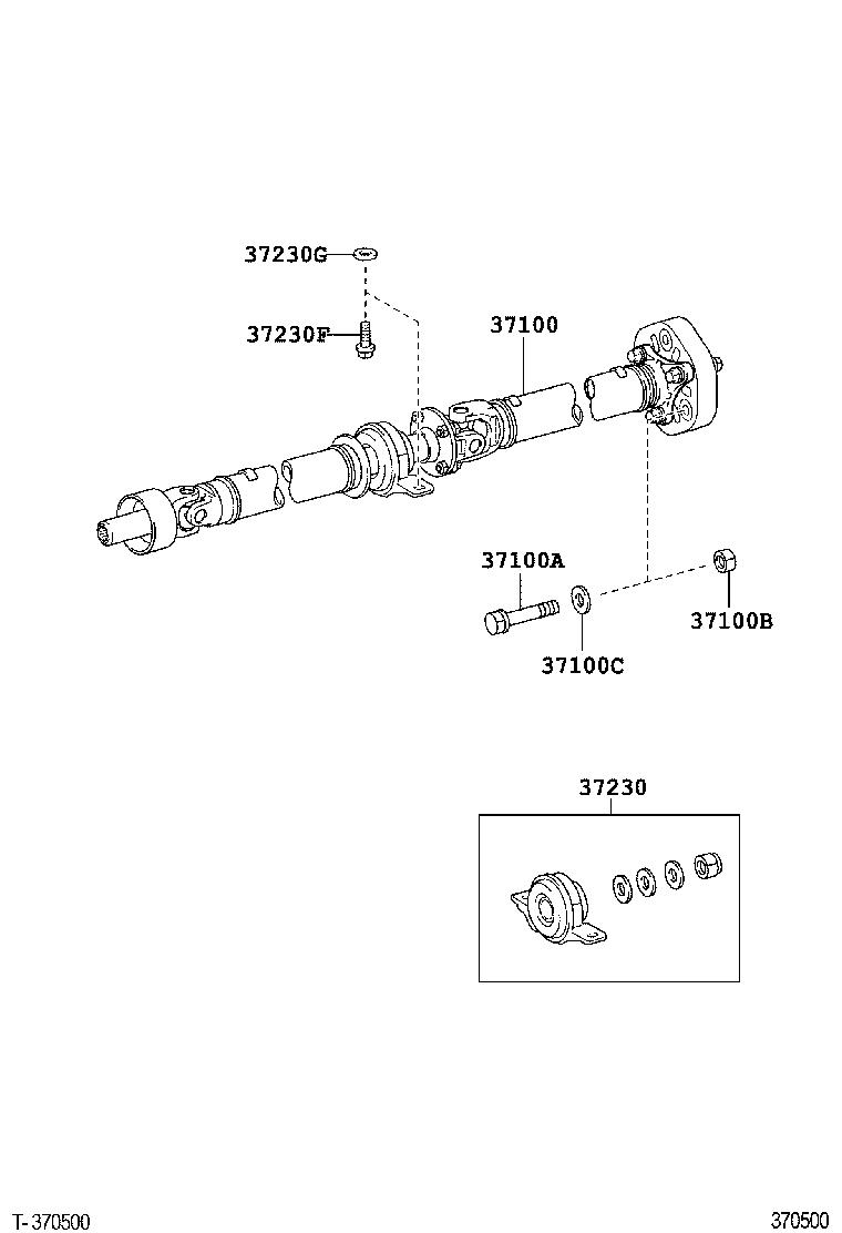 Exploded illustration 370500