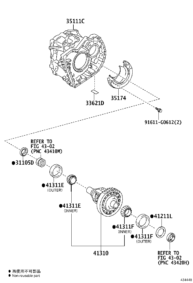 Exploded illustration 434448