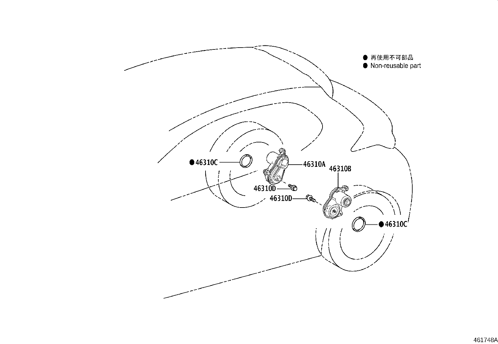 Exploded illustration 461748A