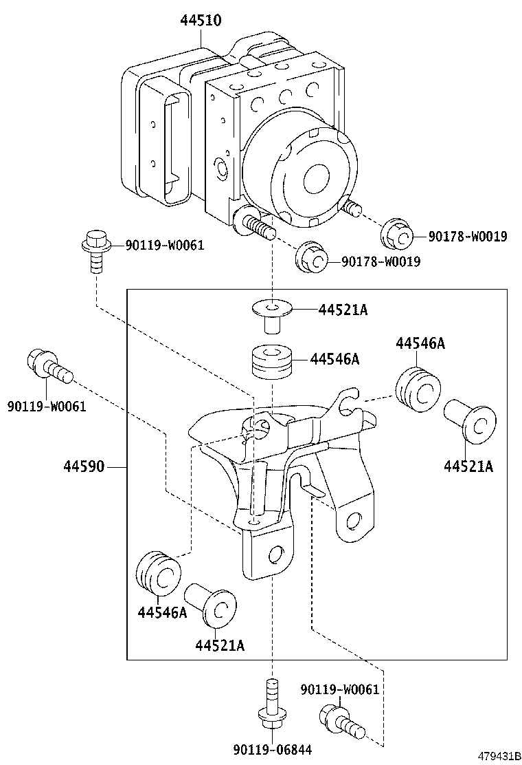 Exploded illustration 479431B