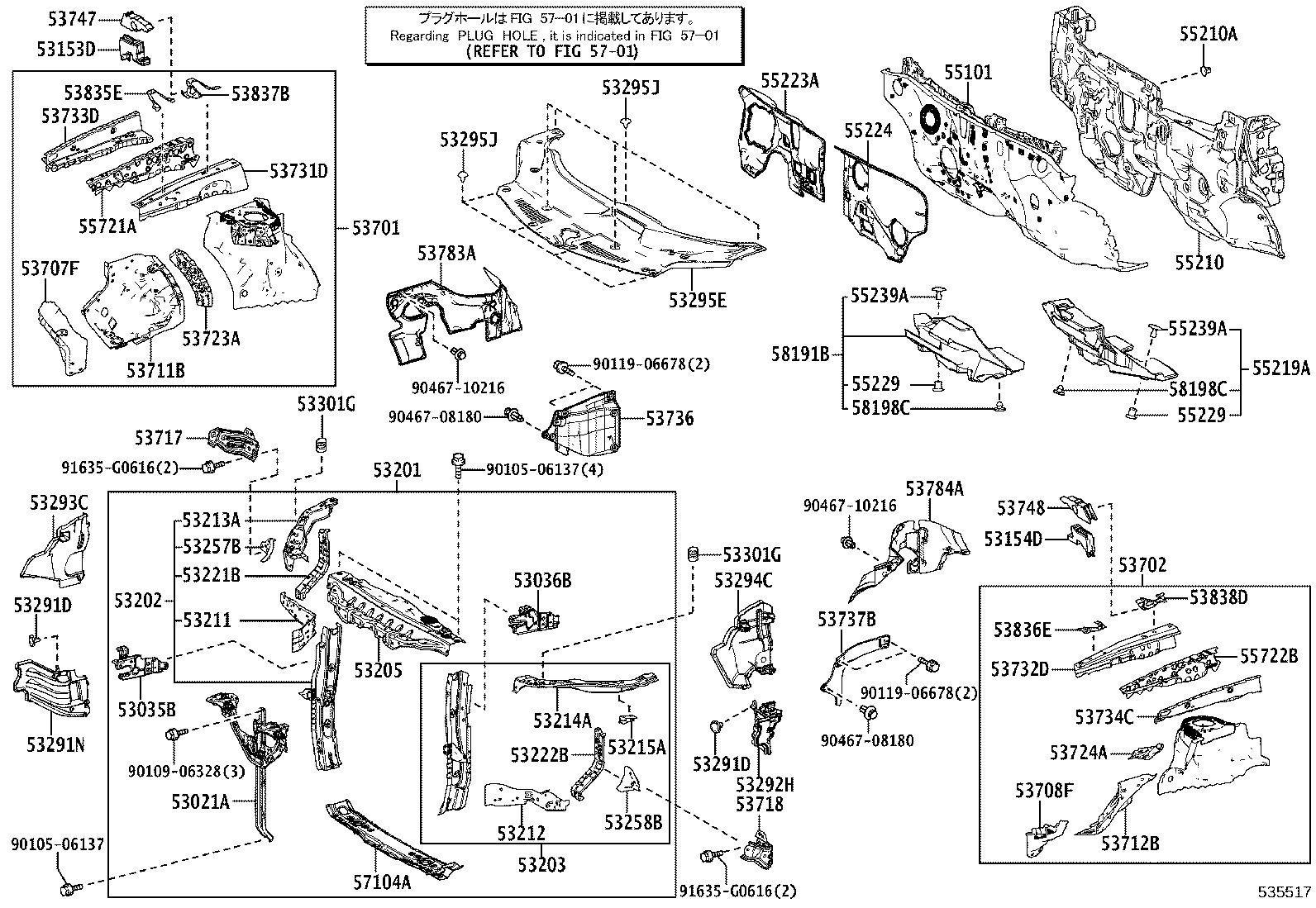 Exploded illustration 535517