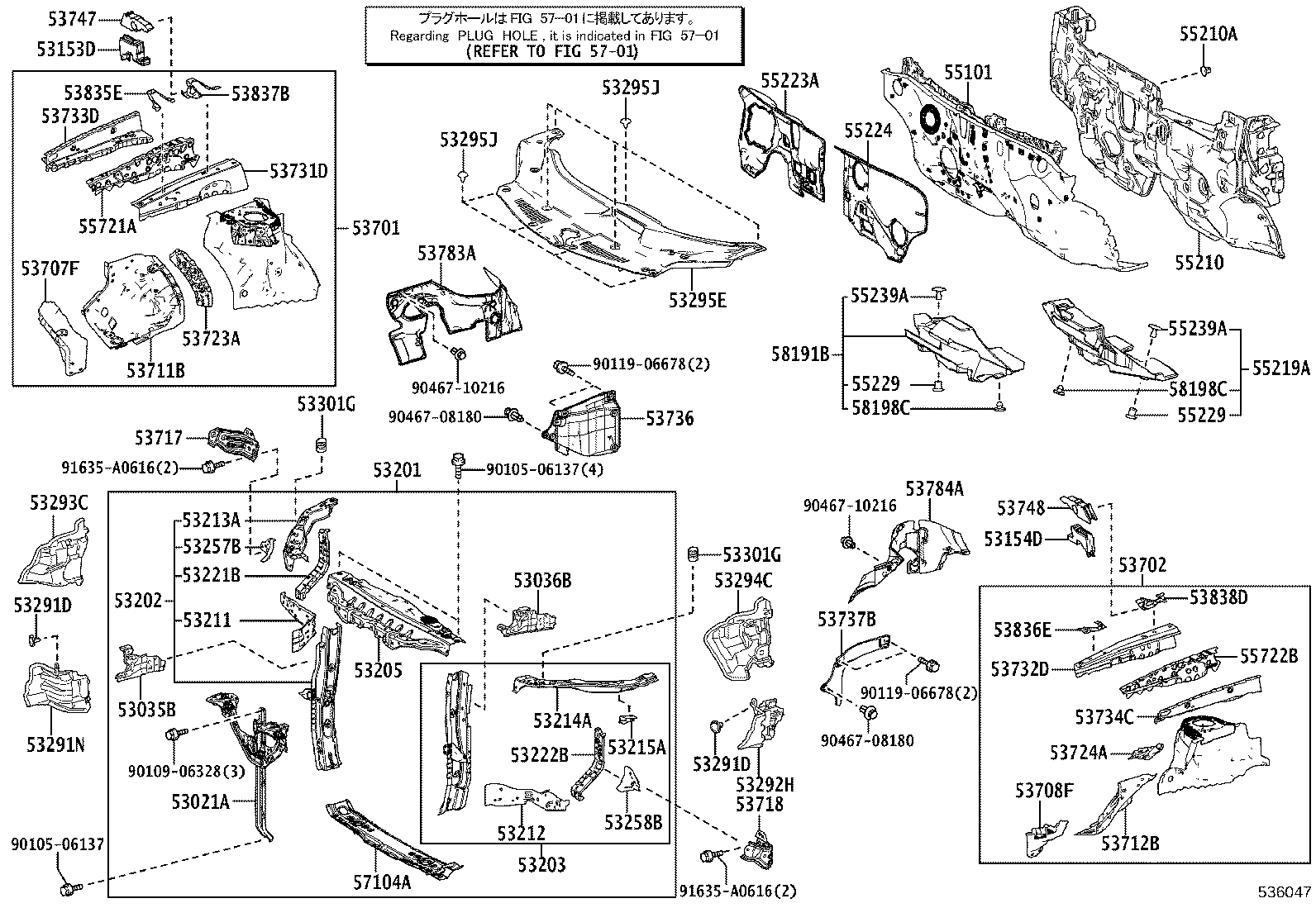 Exploded illustration 536047