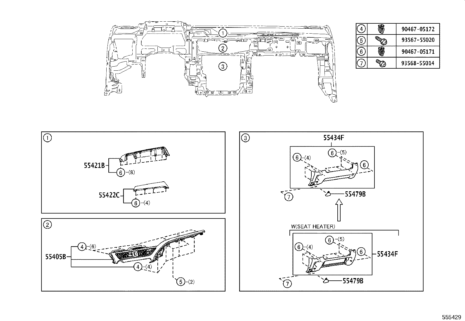 Exploded illustration 555429