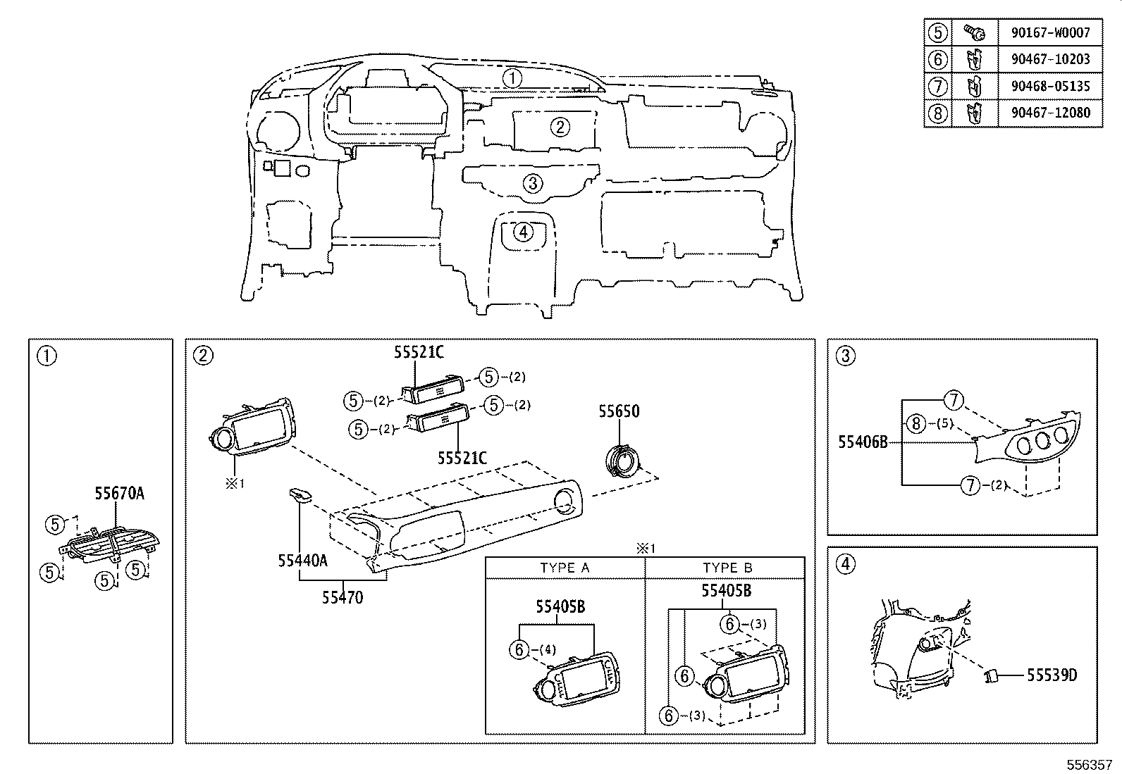 Exploded illustration 556357