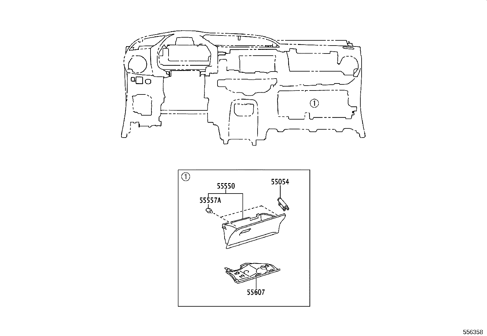 Exploded illustration 556358