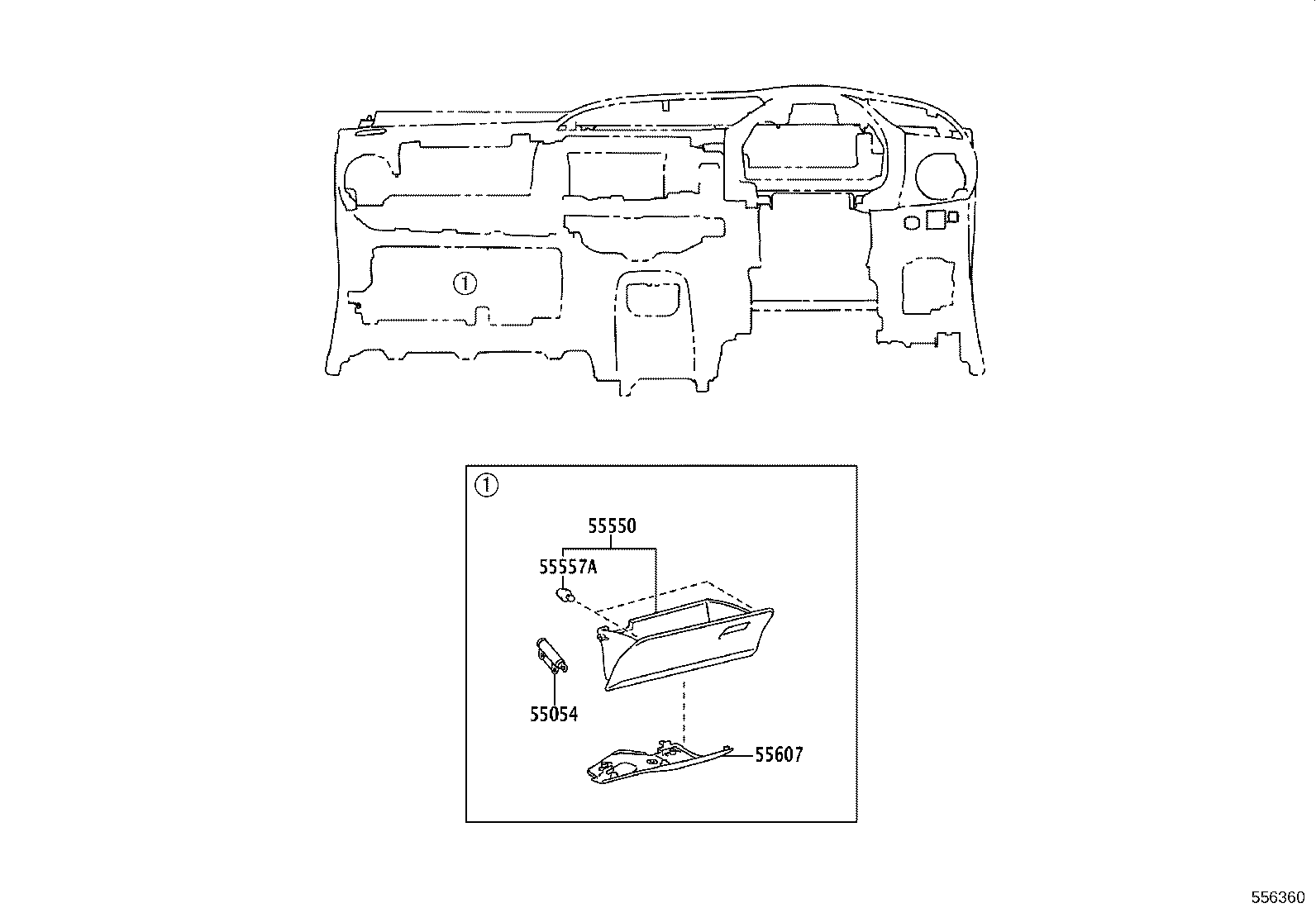 Exploded illustration 556360