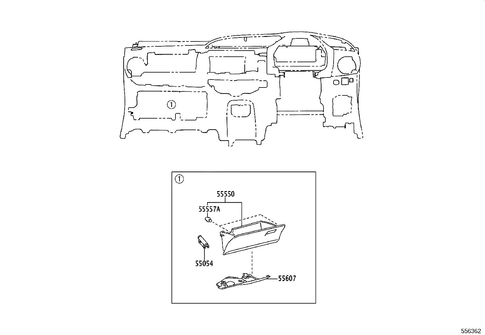 Exploded illustration 556362
