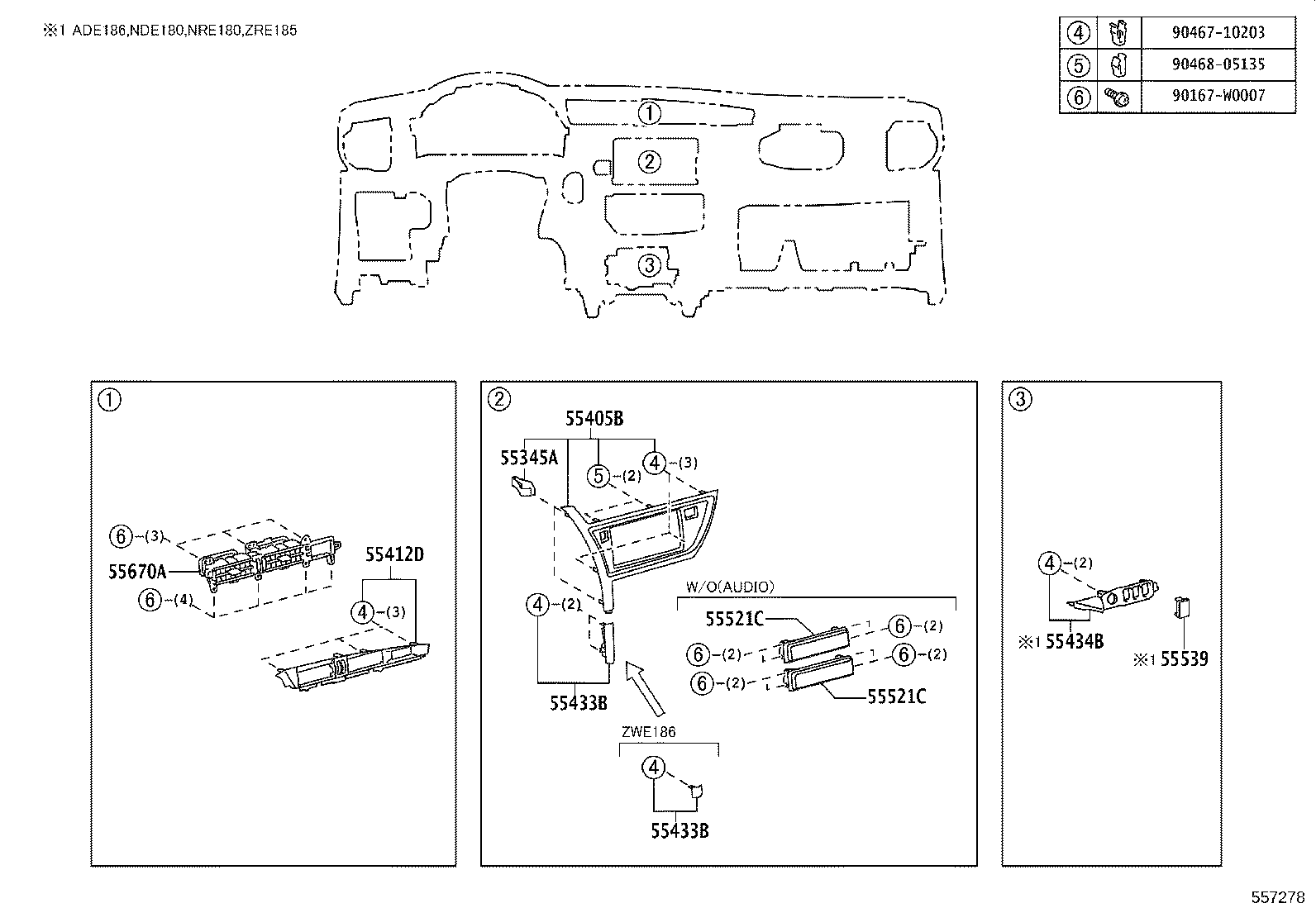 Exploded illustration 557278