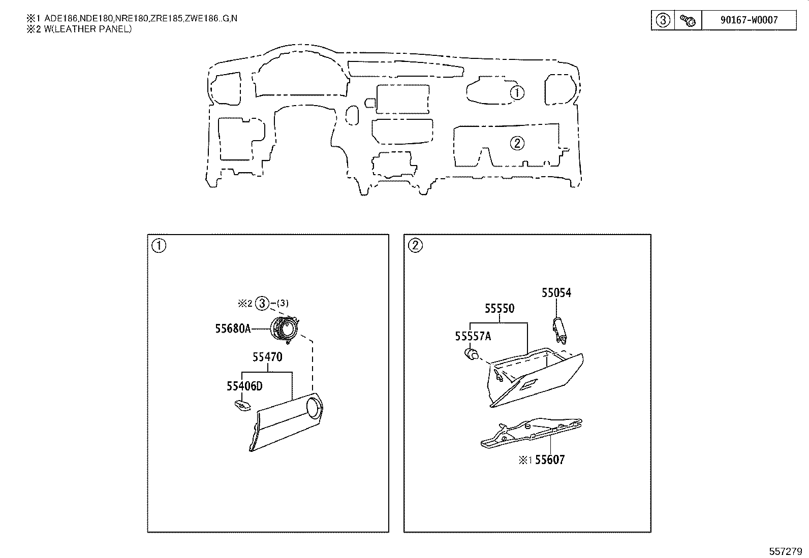 Exploded illustration 557279