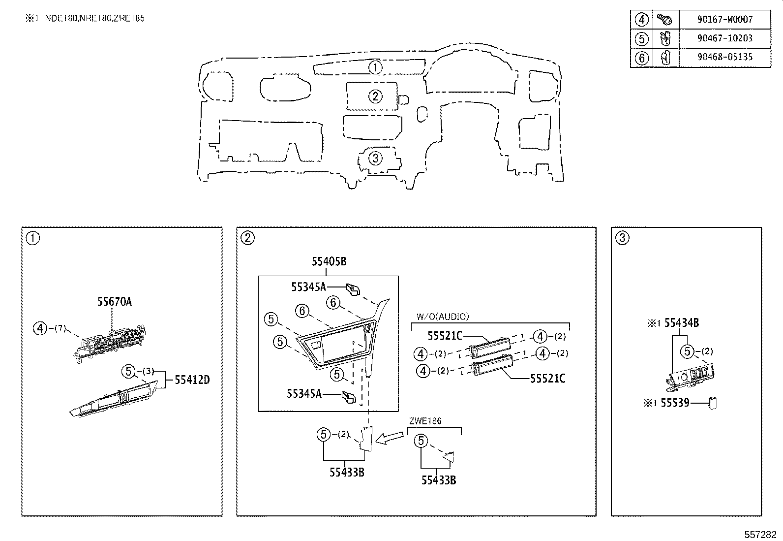 Exploded illustration 557282