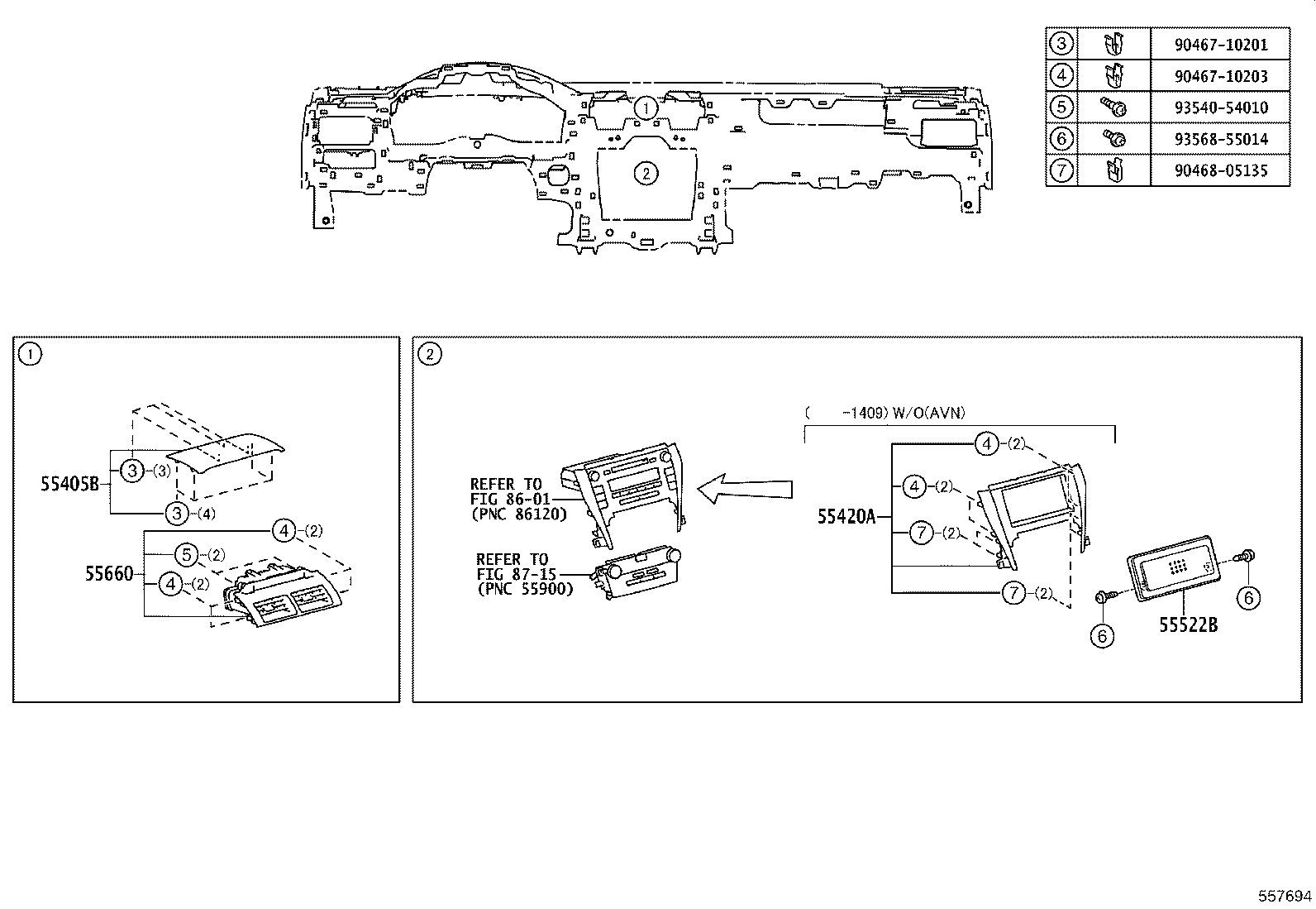 Exploded illustration 557694