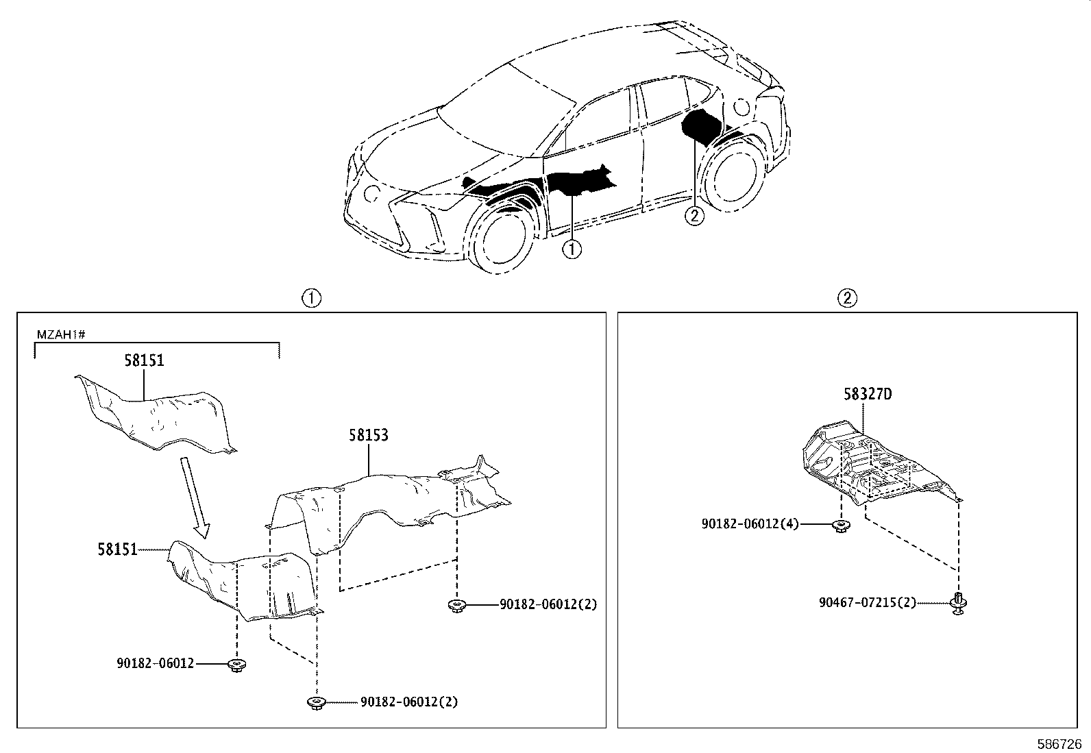 Exploded illustration 586726