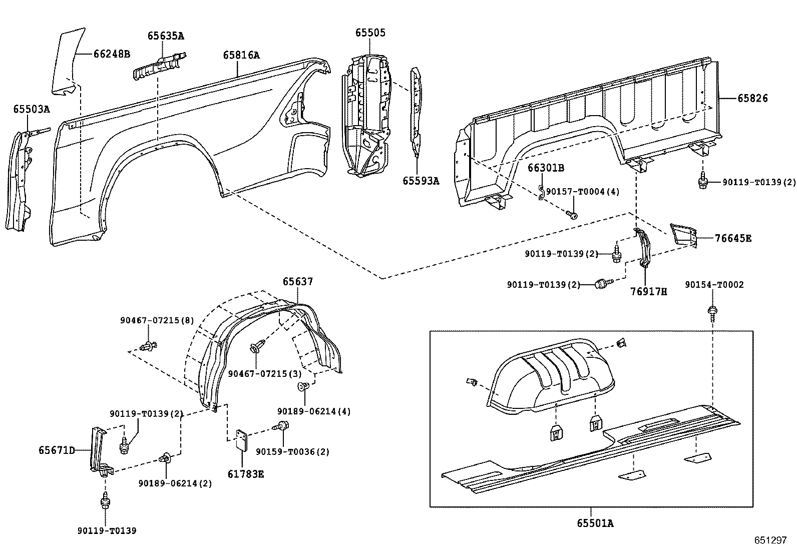 Exploded illustration 651297