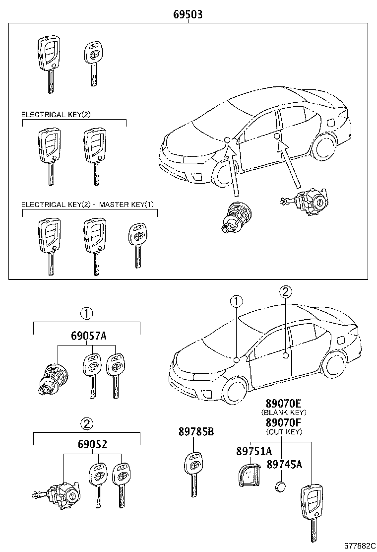 Exploded illustration 677882C