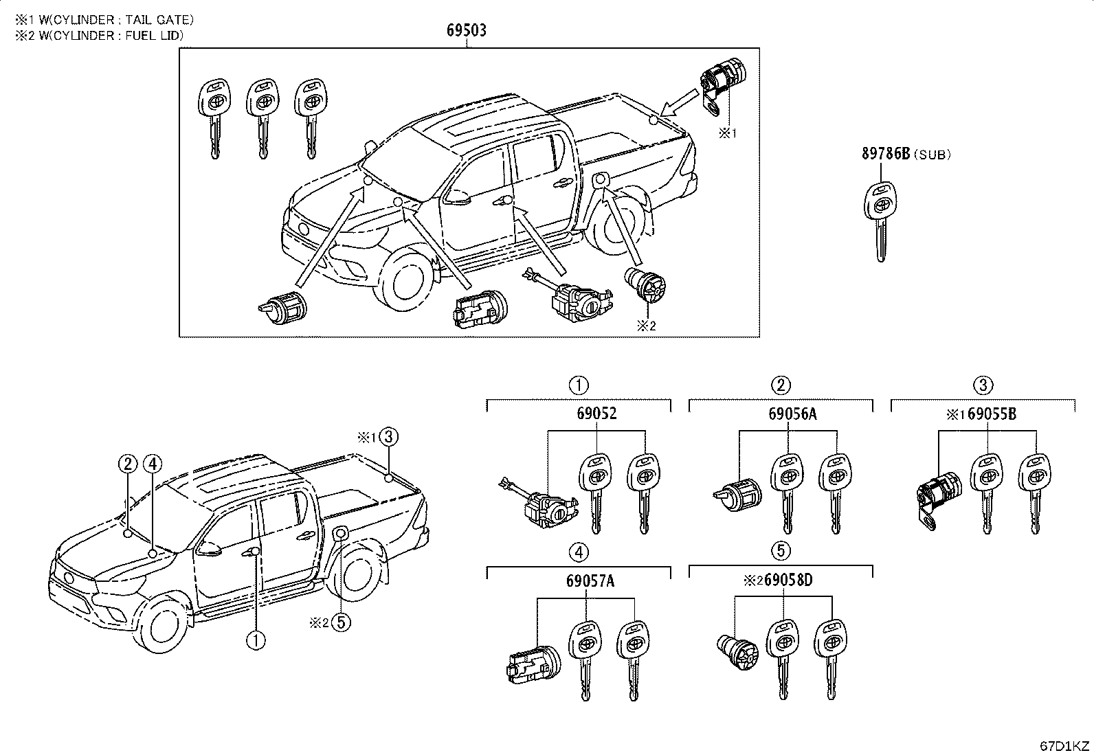 Figure 67D1KZA