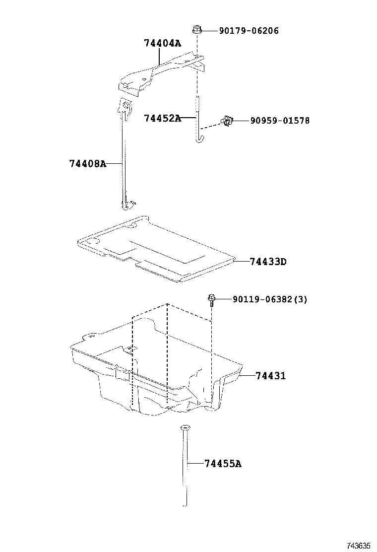 Exploded illustration 743635