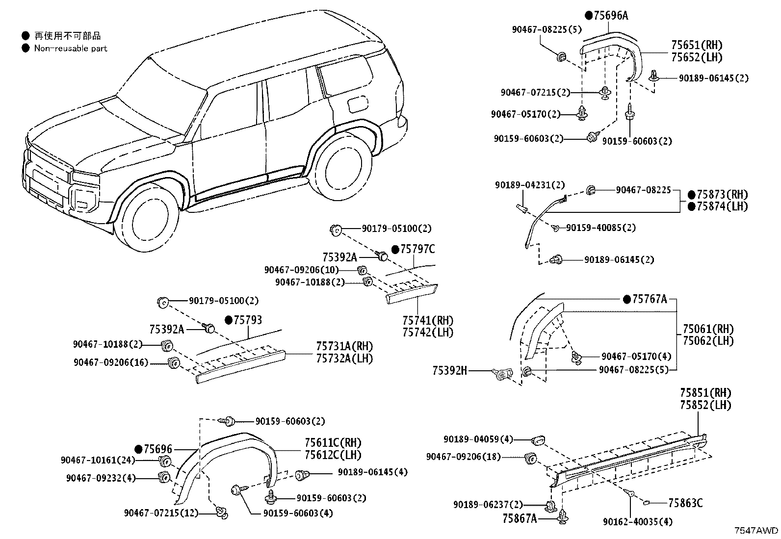 Figure 7547AWD