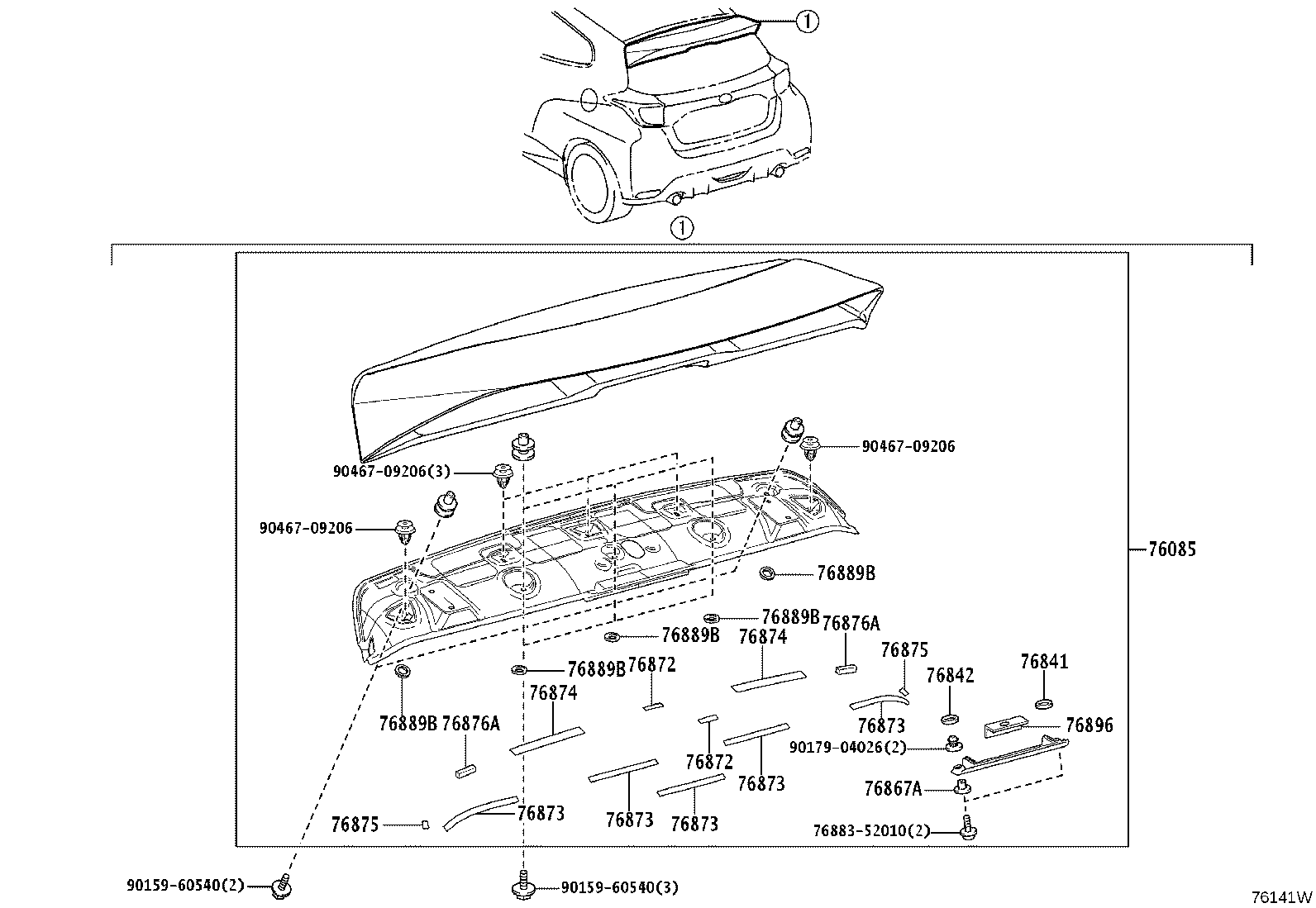 Figure 76141W
