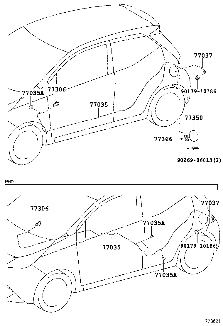 Exploded illustration 773621