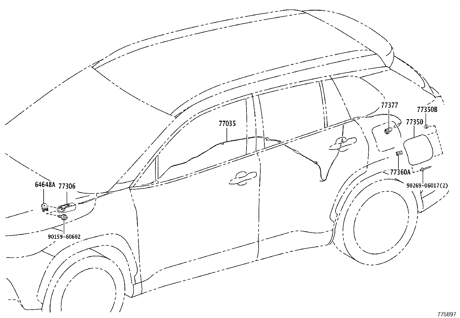 Exploded illustration 775897