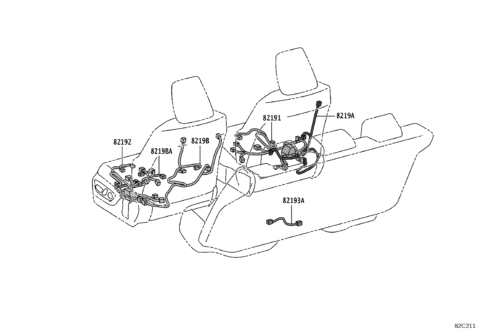 Exploded illustration 82C211