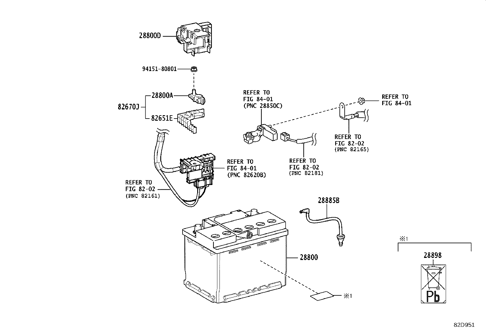 Exploded illustration 82D951
