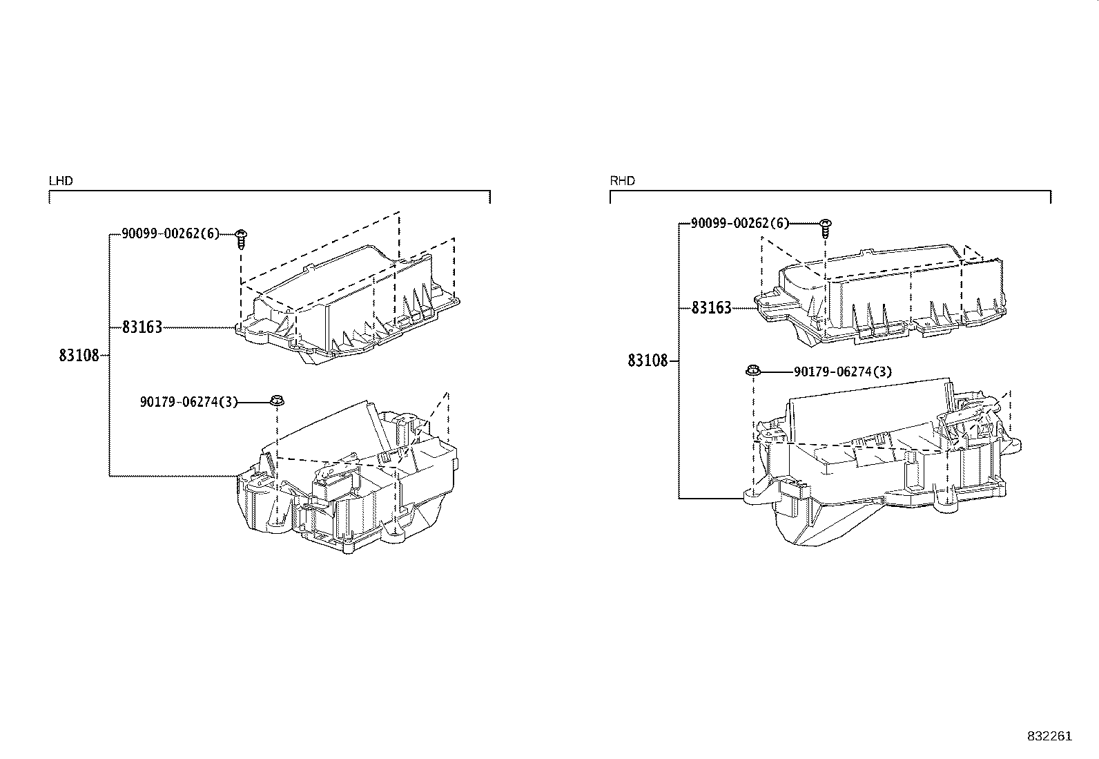 Exploded illustration 832261