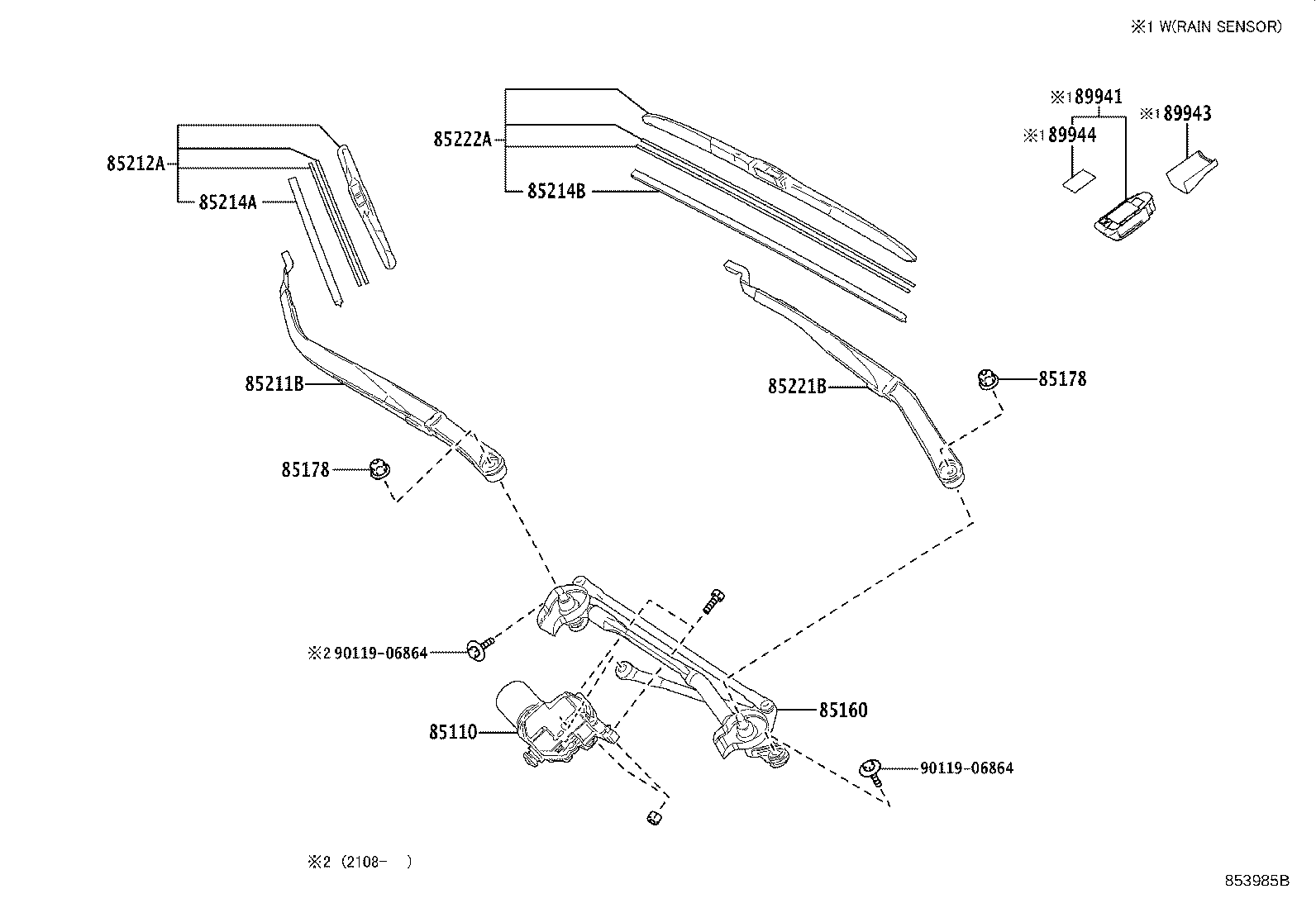 Exploded illustration 853985B