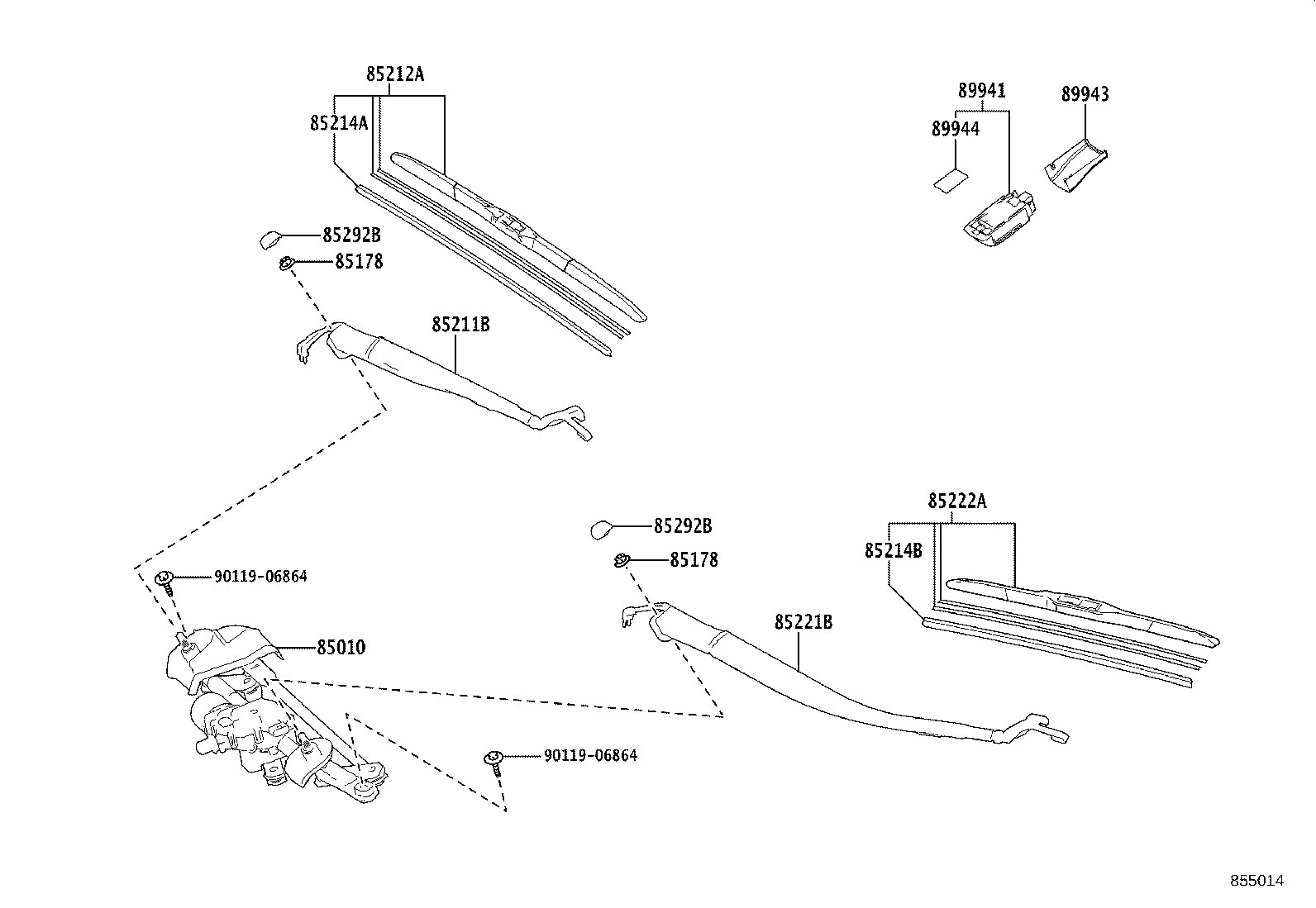 Exploded illustration 855014
