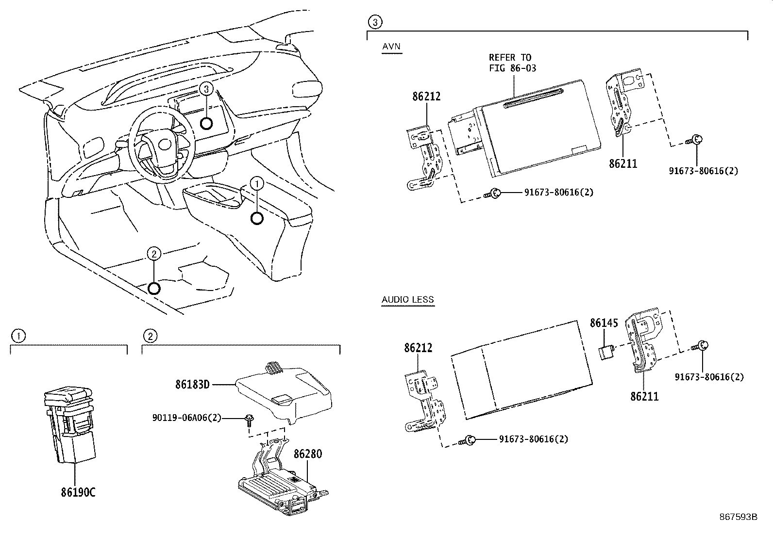 Exploded illustration 867593B