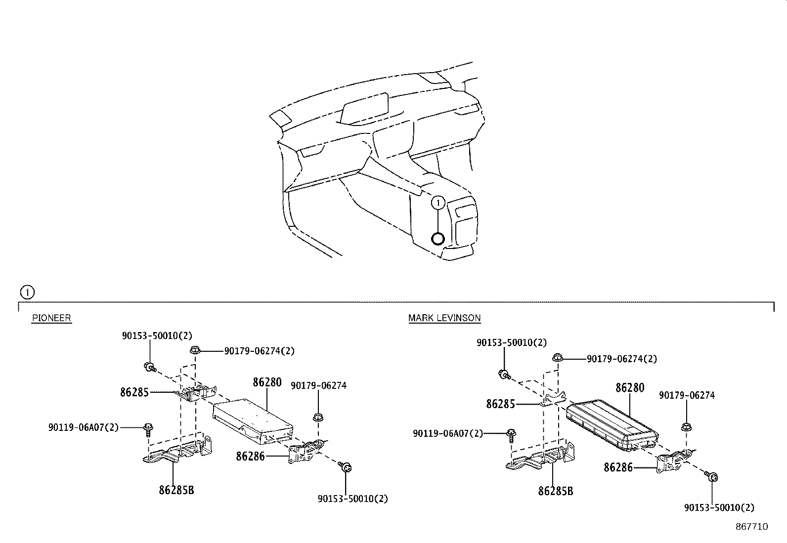 Exploded illustration 867710