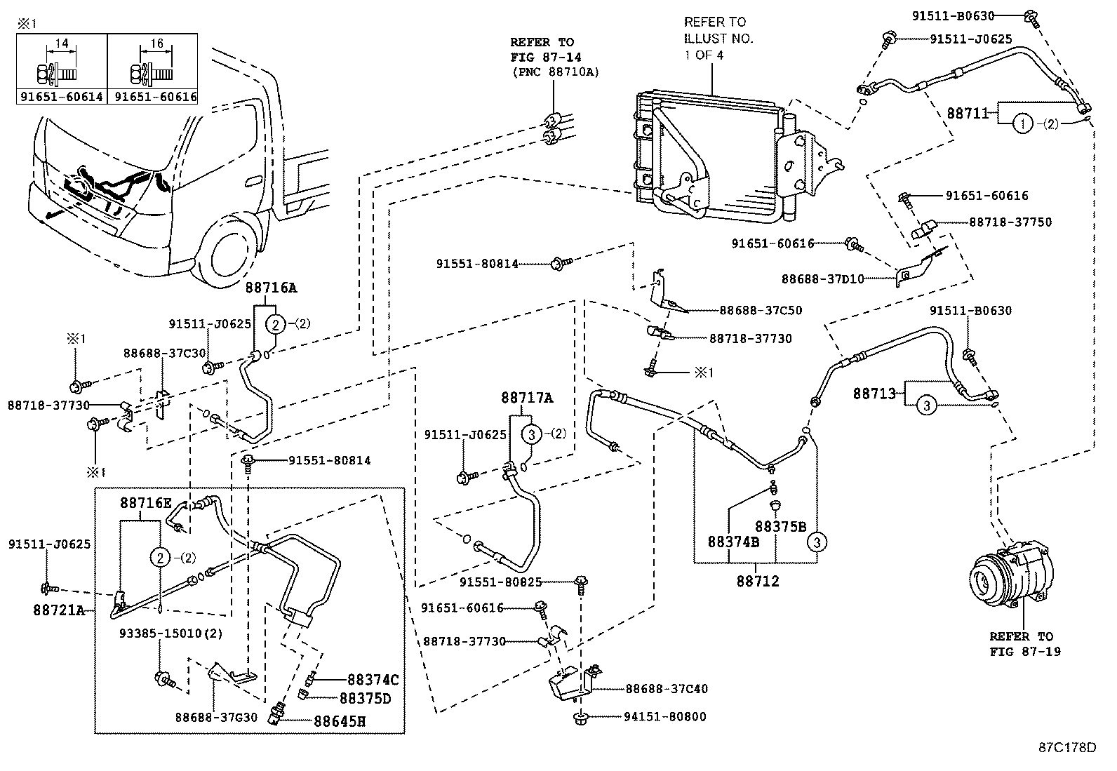 Exploded illustration 87C178D