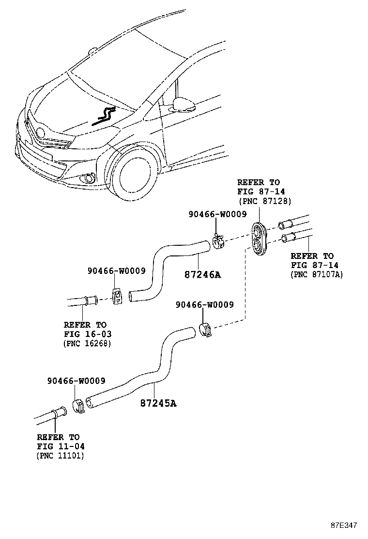 Exploded illustration 87E347