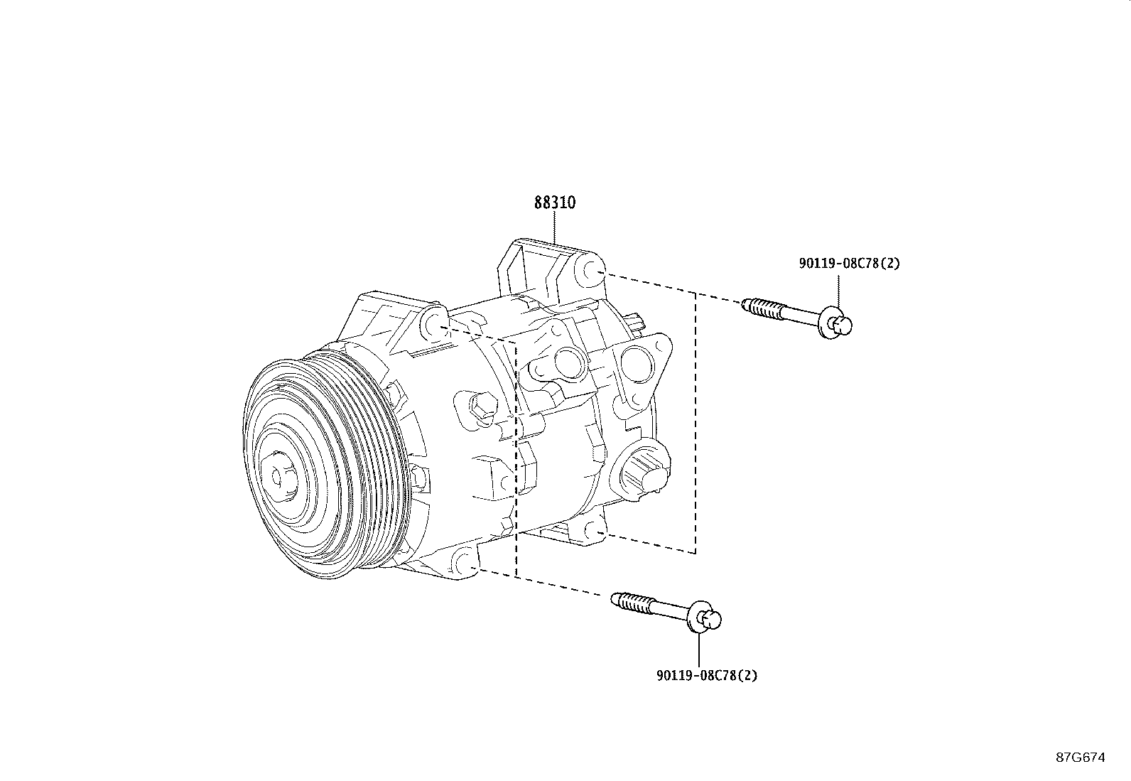 Figure 87G674