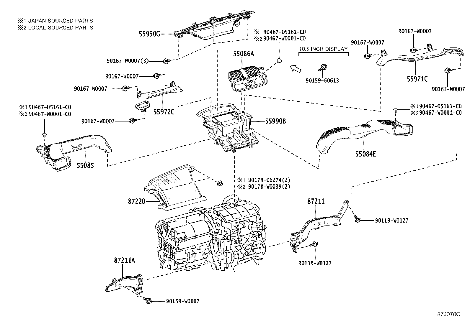 Figure 87J070C