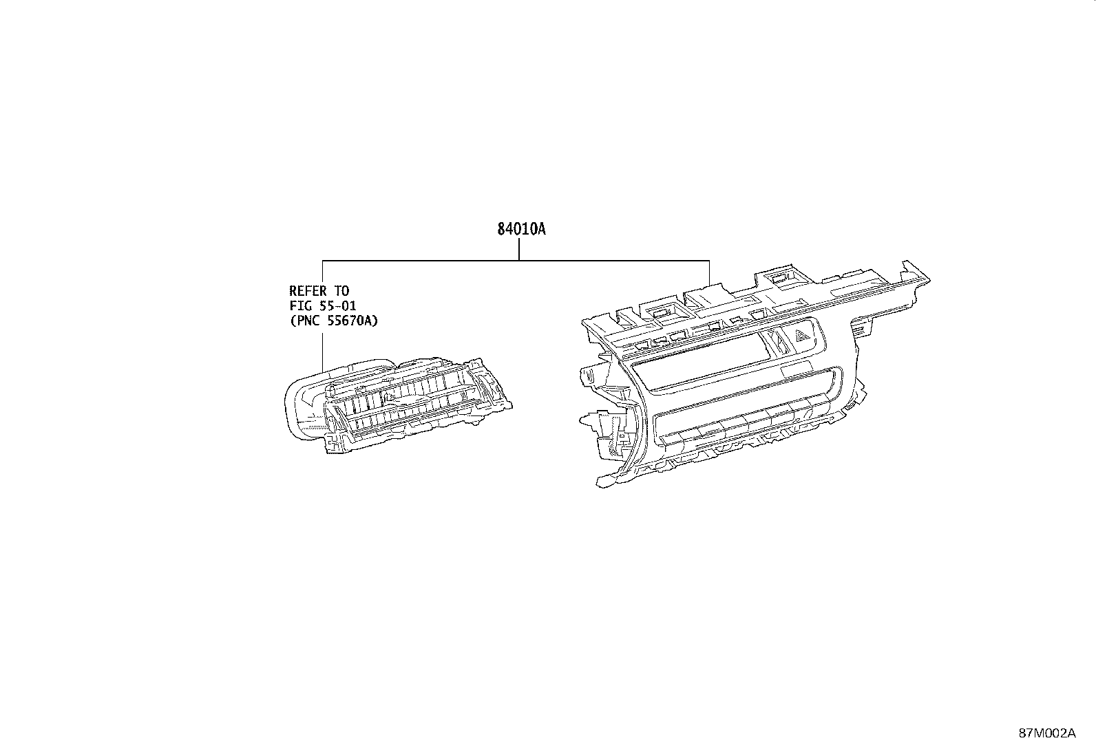 Exploded illustration 87M002A