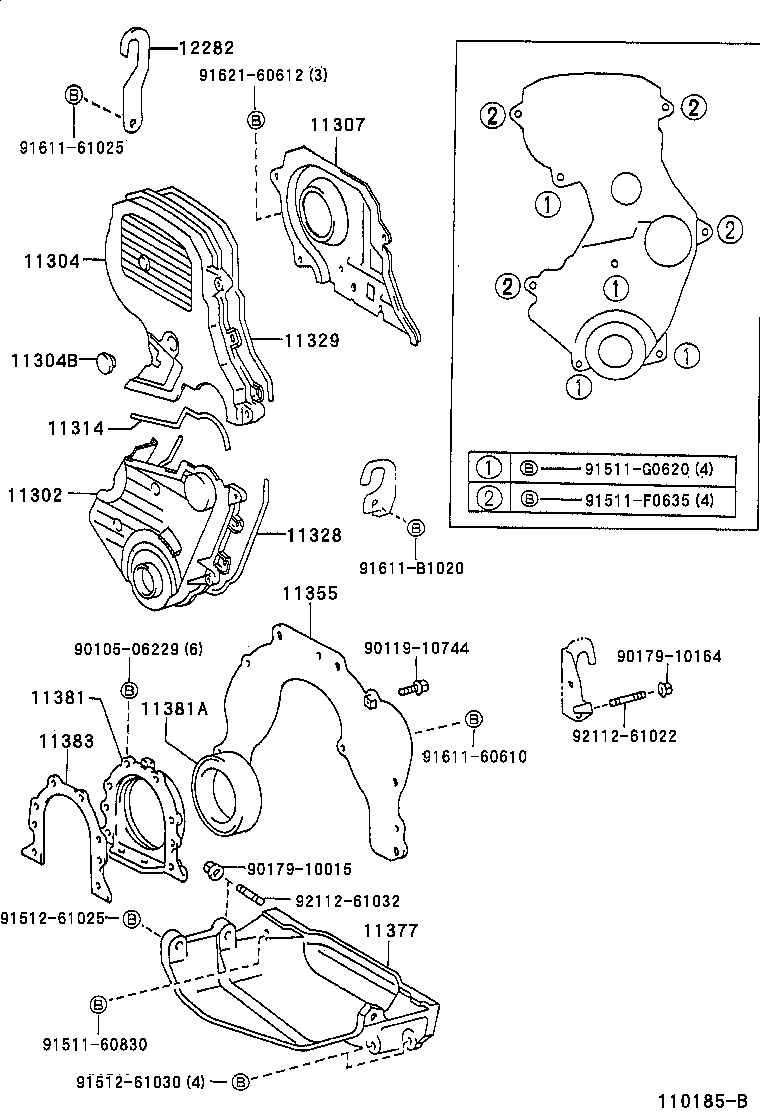 Exploded illustration 110185B